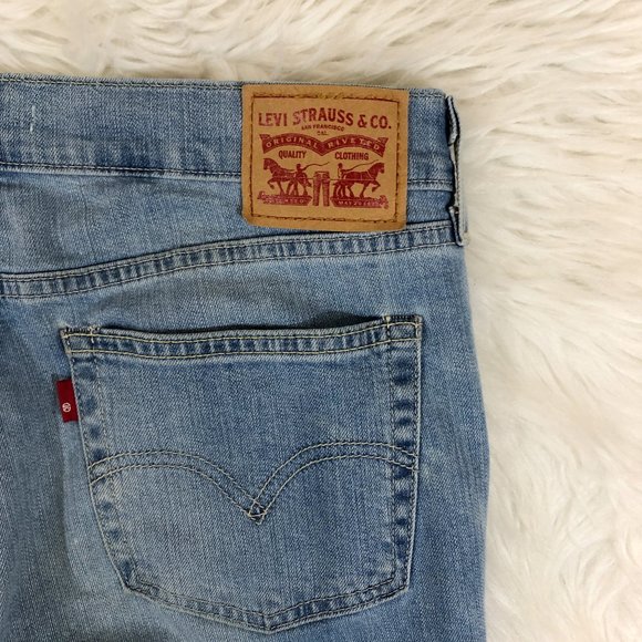 LEVI'S New Boyfriend Light Wash Jeans in Rolling Blues 27 - Picture 10 of 16